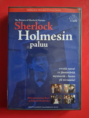 Sherlock Holmesin paluu (1986-1988) DVD-boxi