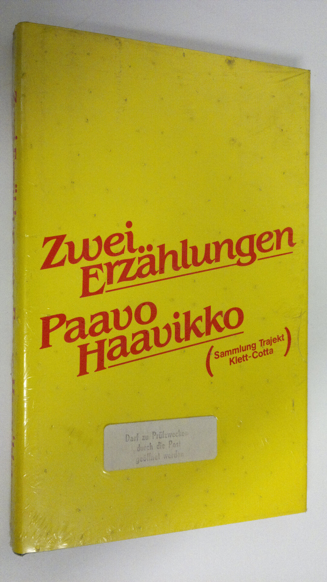 Paavo Haavikko : Zwei Erzählungen