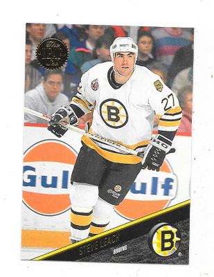 1993-94 LEAF #3 Steve Leach , Boston Bruins