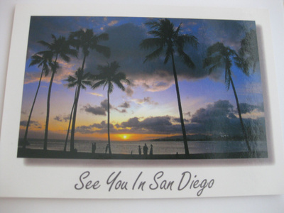 See You In San Diego, kulkematon