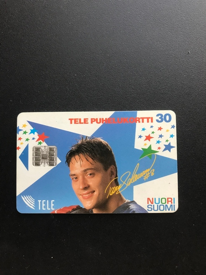 Tele Puhelinkortti Teemu Selänne