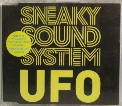 Sneaky Sound System • UFO CD-Single
