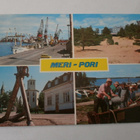 Pori,Meri-Pori,nelikuvakortti (mm. satama, kalastajia),ei p. - pikkukuva 1