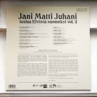 Jani Matti Juhani Laulaa Elvistä Suomeksi Vol. 2 LP ELVIS - pikkukuva 2