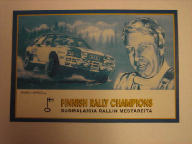 Rallikortti 5: Mikkola Hannu / Audi Quattro