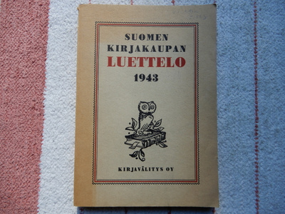 SUOMEN KIRJAKAUPAN LUETTELO  1943