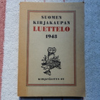 SUOMEN KIRJAKAUPAN LUETTELO 1943 - pikkukuva 1
