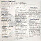 Uriah Heep - High and Mighty remasteroitu deluxe edition CD - pikkukuva 2