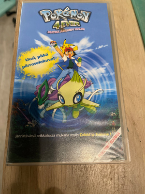 Pokémon 4Ever - VHS (Harvinainen muovikantinen julkaisu