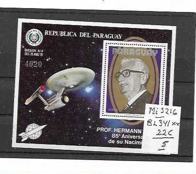 PARAGUAY BL 341 **LUETT.22€
