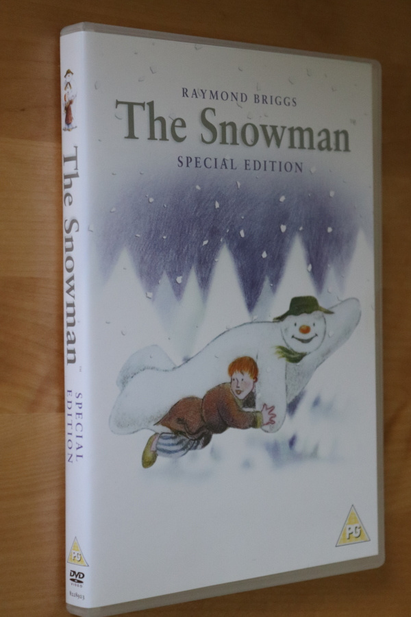 DVD The Snowman ( 1982 Raymond Briggs ei suomitekstejä )