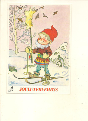 KARI SUOMALAINEN ,,,, SUKSILLA ,,,, KULKEMATON