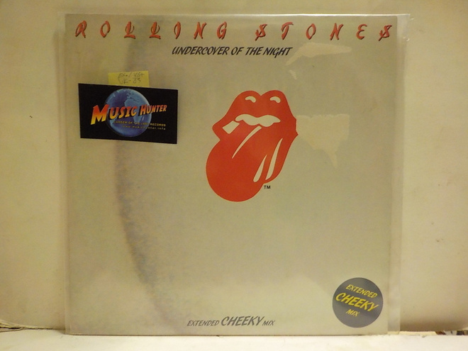 ROLLING STONES - UNDERCOVER OF THE NIGHT  EX+/VG+ 12" SINGLE