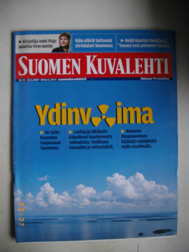 Suomen Kuvalehti Nro 21/2007 (26.10)