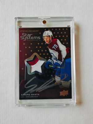 Sampo Ranta - 21-22 Premier Star Systems Rookies Auto Patch