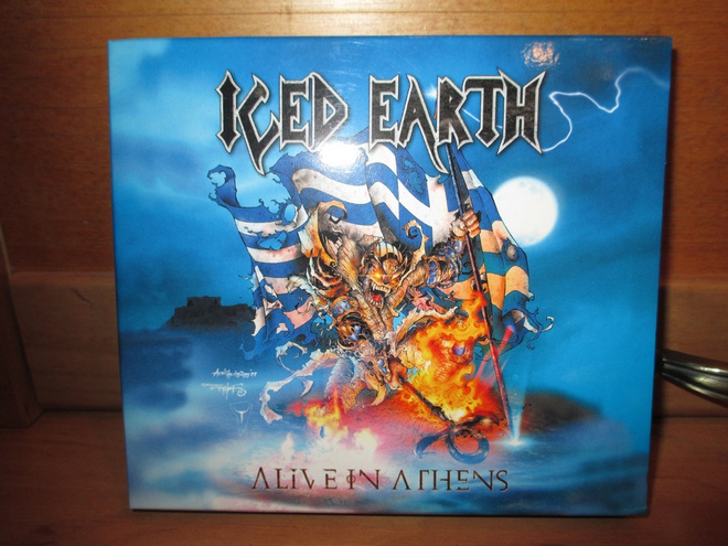 ICED EARTH:ALIVE IN ATHENS BOX 3CD:TÄ