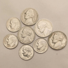 USA kolikkosetti (8 kpl) – Dimes & Nickels - pikkukuva 1