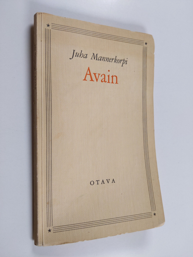 Juha Mannerkorpi : Avain