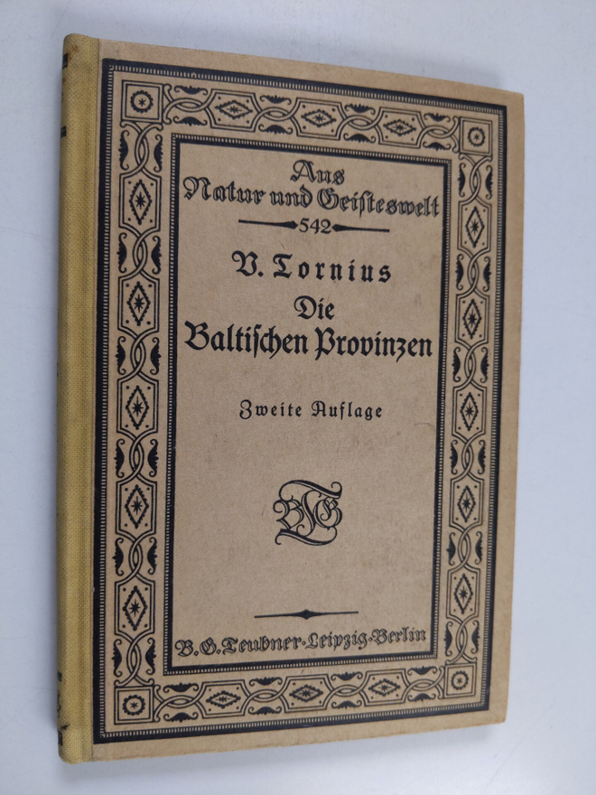 Valerian Tornius : Die Baltischen Provinzen