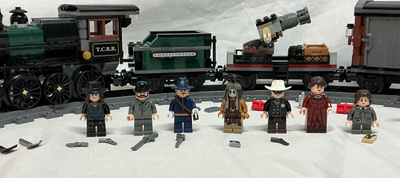 Lego western / TLR 79111 Constitution Train Chase + ohje