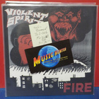 VIOLENT SPIRIT - FIRE M-/M- FIN 2021 PRESS EP 7" - pikkukuva 1