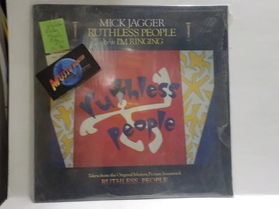 MICK JAGGER - RUTHLESS PEOPLE EX+/EX+ LP EU-86