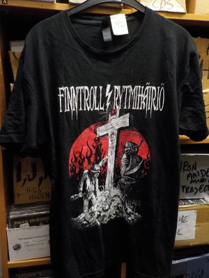 FINNTROLL / RYTMIHÄIRIÖ 2023 KIERTUE T-PAITA KOKO L