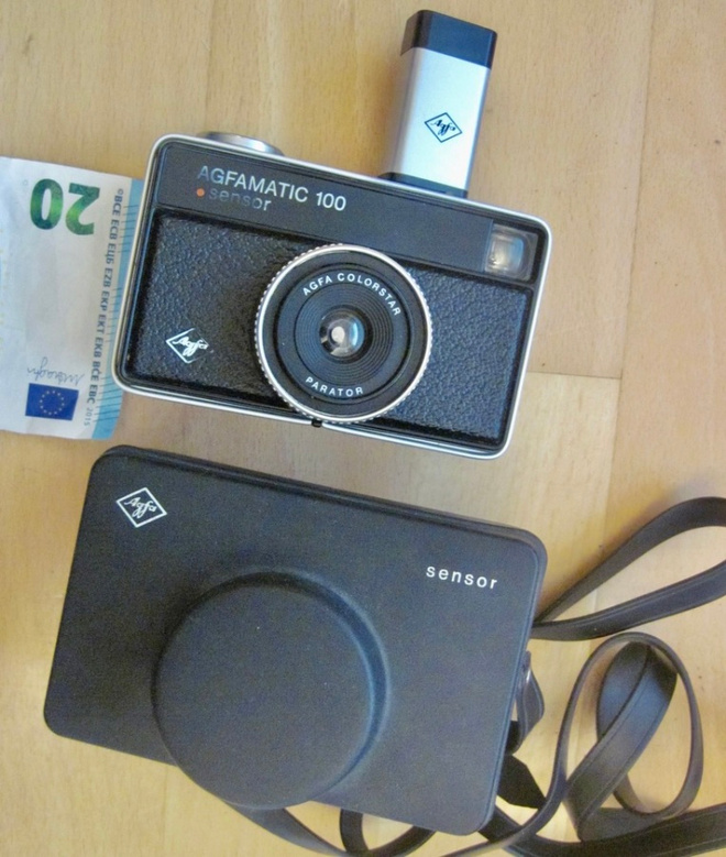 VANHA Kamera Agfamatic 100 Sensor