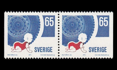 Ruotsi 722DD ** Liikenneturvallisuus (1971)