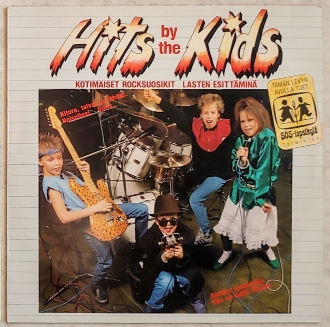 HITS BY THE KIDS – LP 1987 - Rock-klassikoita lapsilta