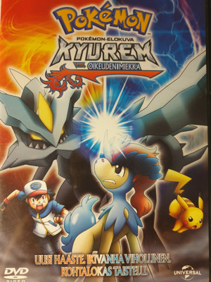 Pokemon Kyurem vs. Oikeuden miekka DVD