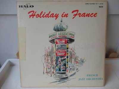 FRENCH JAZZ ORCHESTRA - HOLIDAY IN FRANCE LP