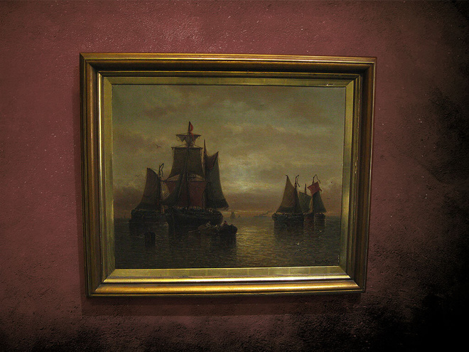 Merimaalaus 1800-luku (Auguste Musin)