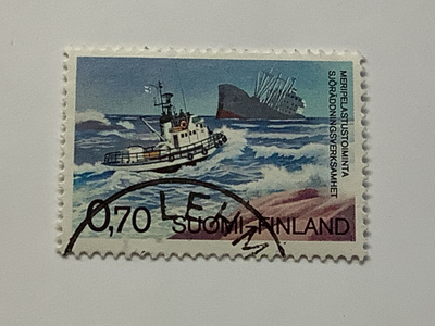 766 / 1975 Meripelastustoiminta o leimattu