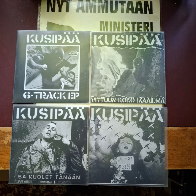 KUSIPÄÄ 4 x 7" EP