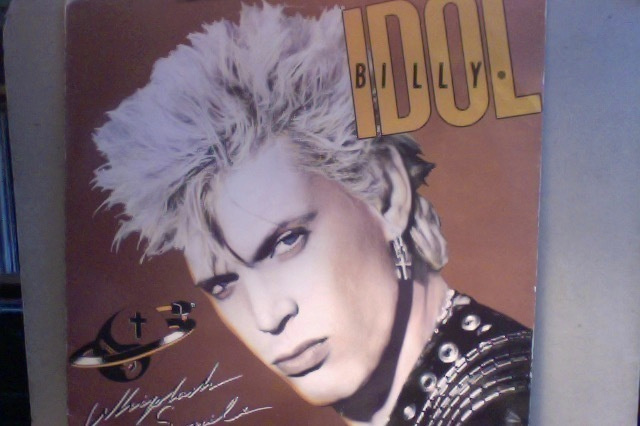 BILLY IDOL  ::  WHIPLASH SMILE  ::  VINYYLI  LP     1986