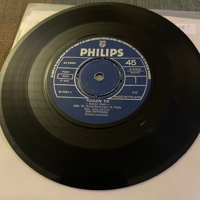 KAI HYTTINEN: Tuulen tie *Silloin kun... * FIN 1970