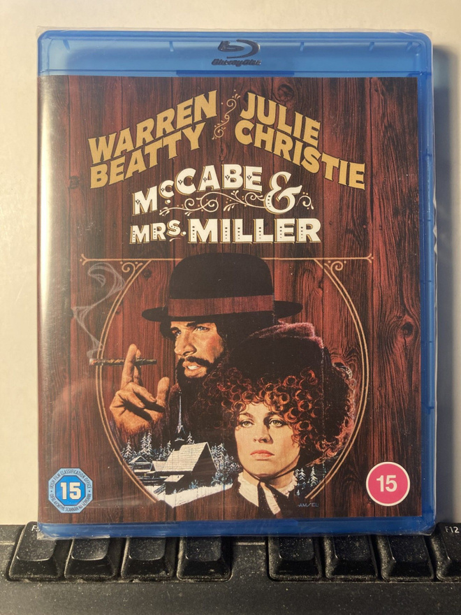 MCCABE & MRS. MILLER, BluRay, Altman, muoveissa
