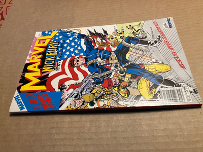 MARVEL 1/1992 NICK FURY HYVÄ