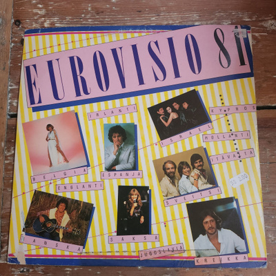 V/A Eurovisio 81 Lp (M-/VG+)