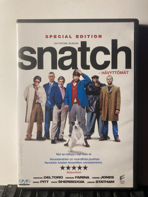 SNATCH, DVD, Ritchie, Pitt, Del Toro
