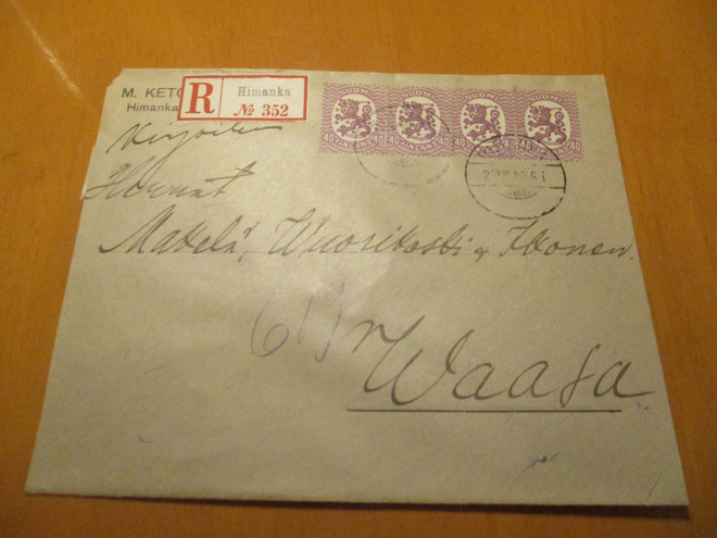 1920 Himanka R liikekuori