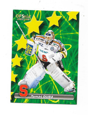 2007-08 OFS Stars # Tomas Duba Sparta Praha ex Ässät MV