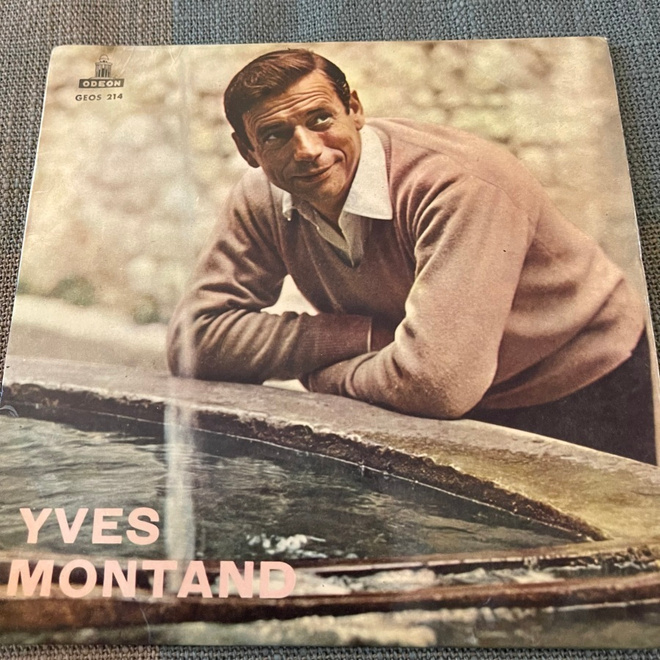 YVES MONTAND: Les Feuilles Mortes -EP * SWE 1968