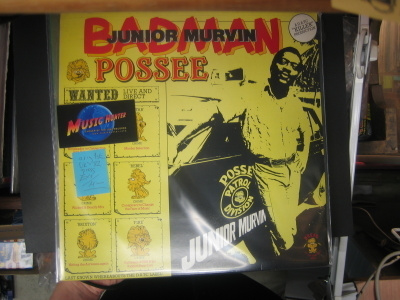 JUNIOR MURVIN - BAD MAN POSSE LP 1ST UK-82 EX+/M-