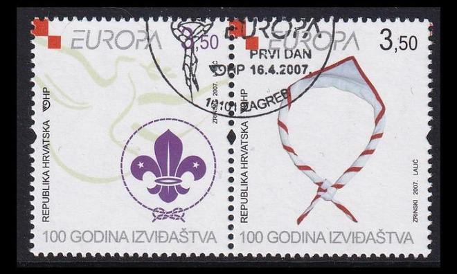 Kroatia 805-6p o Europa partio (2007)