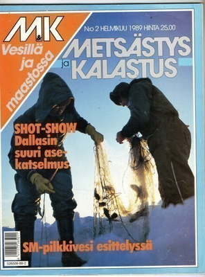 Metsästys ja Kalastus n:o 2 1989 Tee itse madepilkki.  Moott
