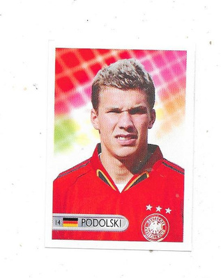 2006 Mundocrom World Cup Tarra #14 Lukas Podolski , Saksa