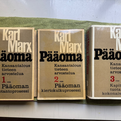 Karl Marx: Pääoma (Osat 1–3)