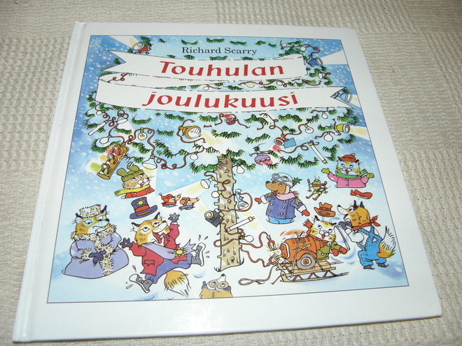 Richard Scarry Touhulan joulukuusi